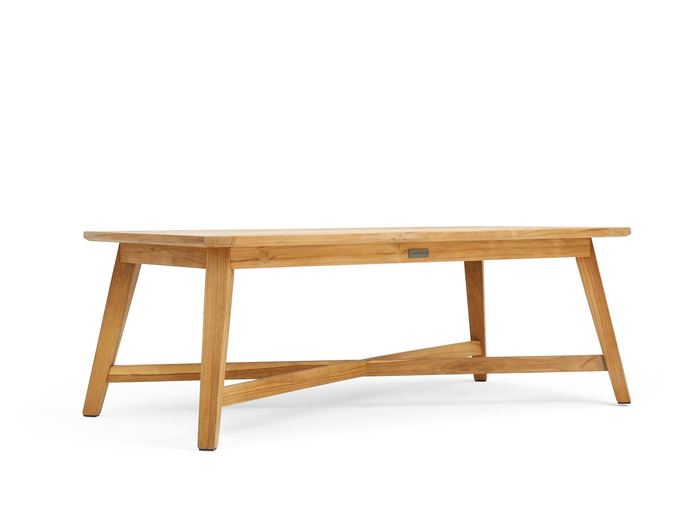 All-Natural Teak 24" x 48" Coffee Table