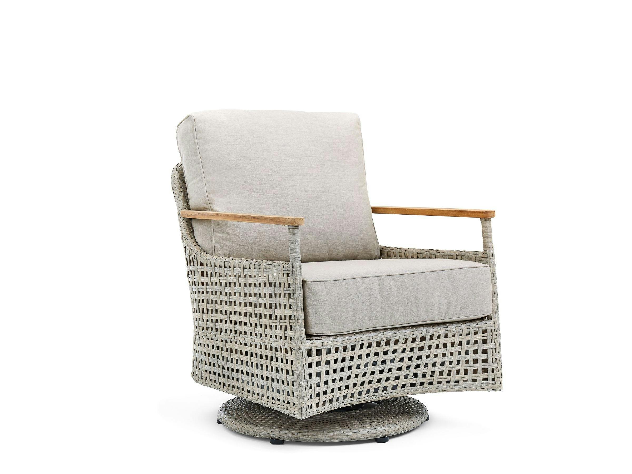 August Swivel Glider Lounge Chair