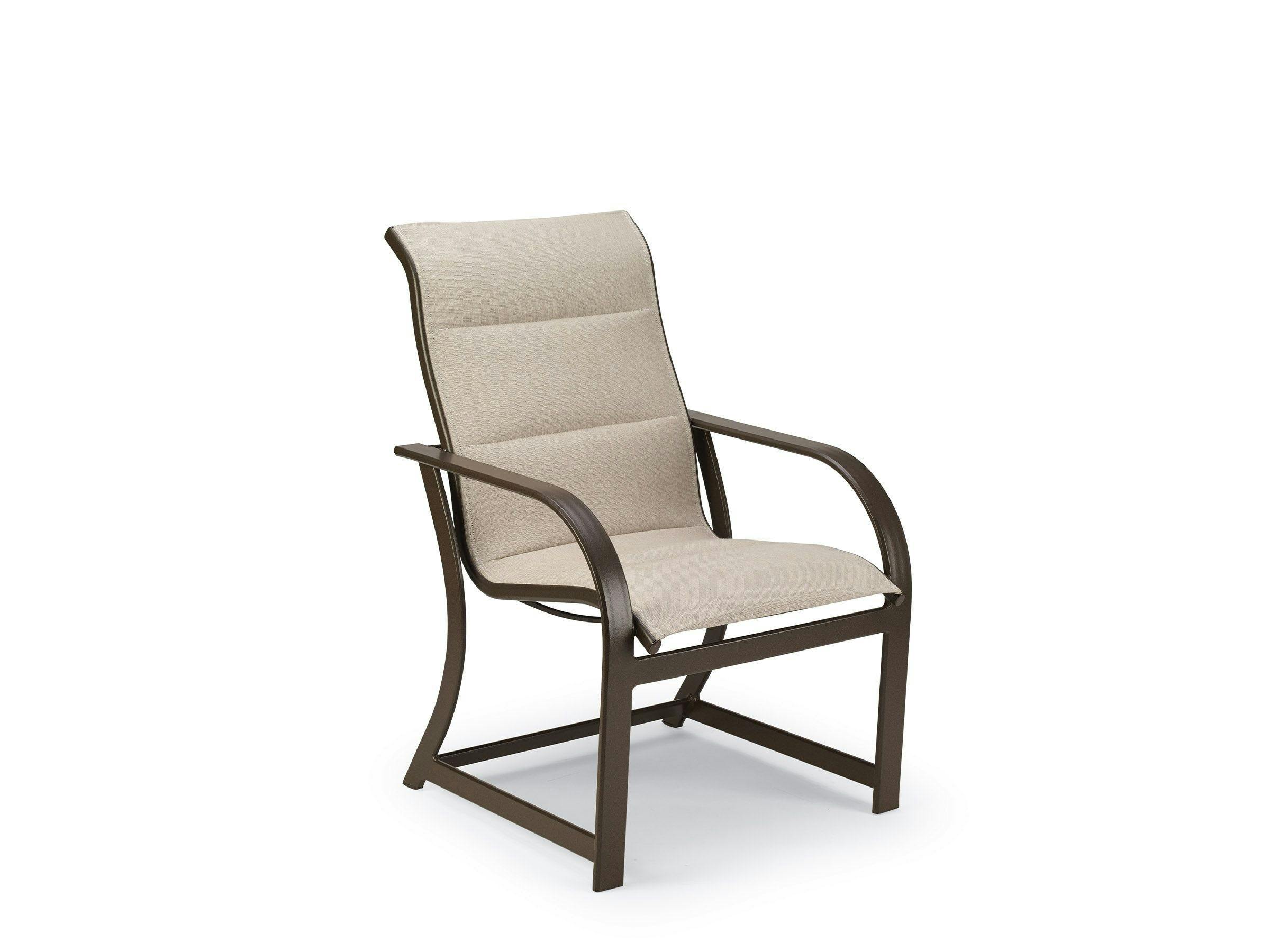 Key West Padded Sling High Back Dining Chair